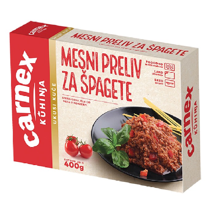 Mesni preliv za špagete 400g